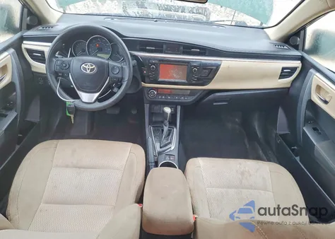 2014 Toyota Corolla Eco из США, поврежденный, VIN 2T1BPRHE1EC208782